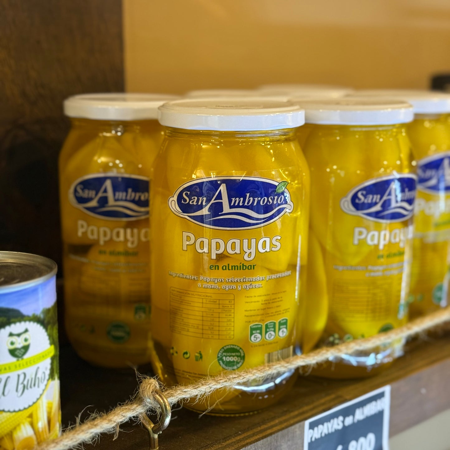 Papayas en Almibar • San Ambrosio