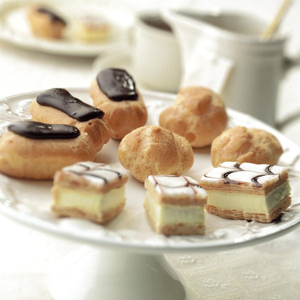Mini Eclair Chocolate Belga Vainilla 12u