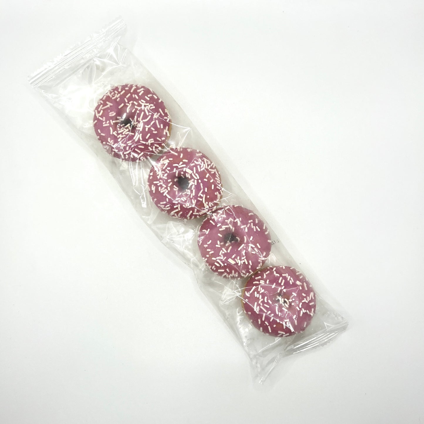 Mini Donuts Rellenas de frutilla 4u