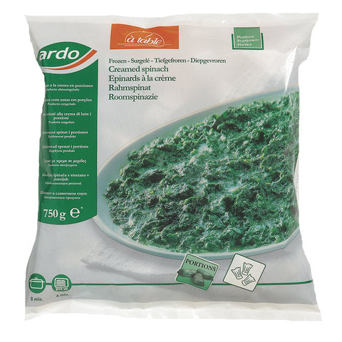 Espinaca a la crema 2,5kg