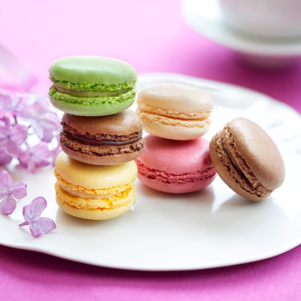 Mini Macarons Bandeja 12u