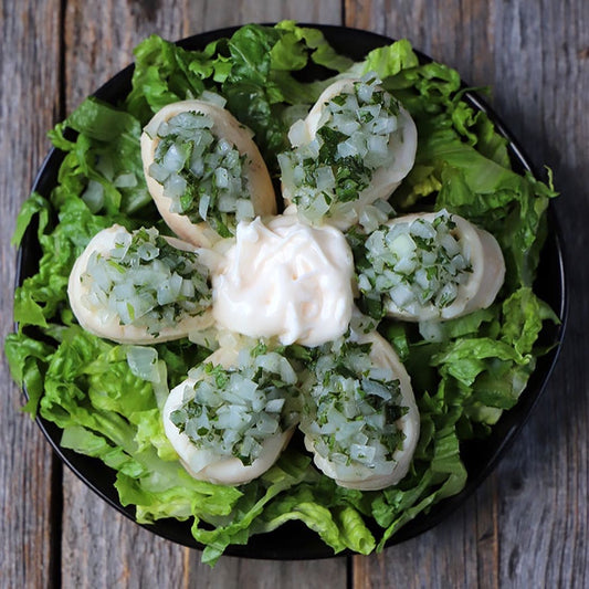 [Receta] Locos con salsa verde