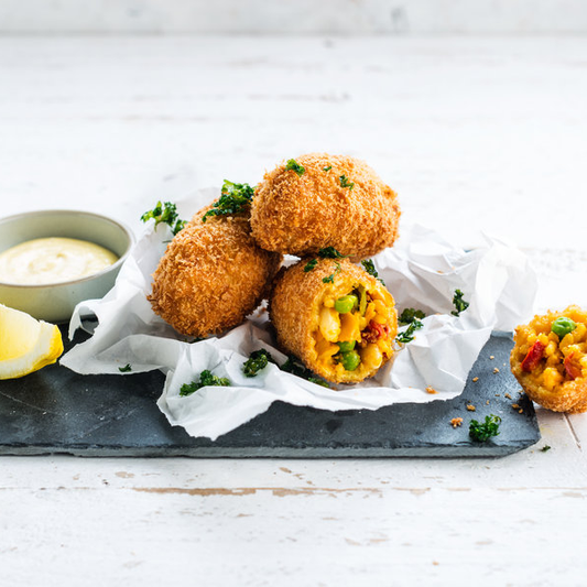 [Receta]¡CROQUETAS DE PAELLA DE VERDURA!