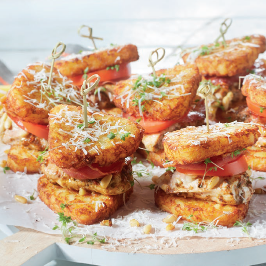 [Idea] Papas triángulo tipo sandwich 🥪