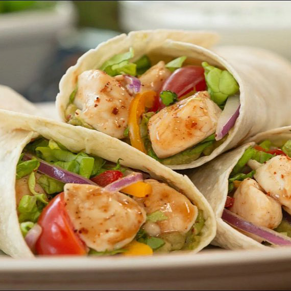 [Receta] Fajitas con cubitos de pechuga de pollo 🌯