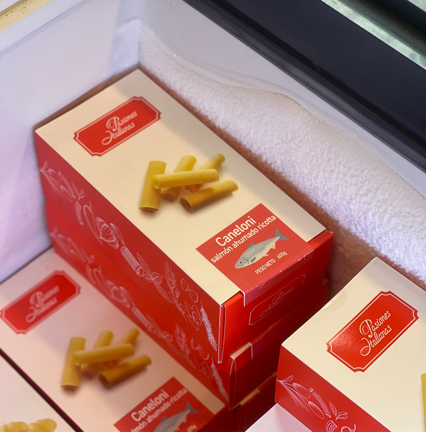 Ravioli Salmón · Pasiones Italianas 400gr