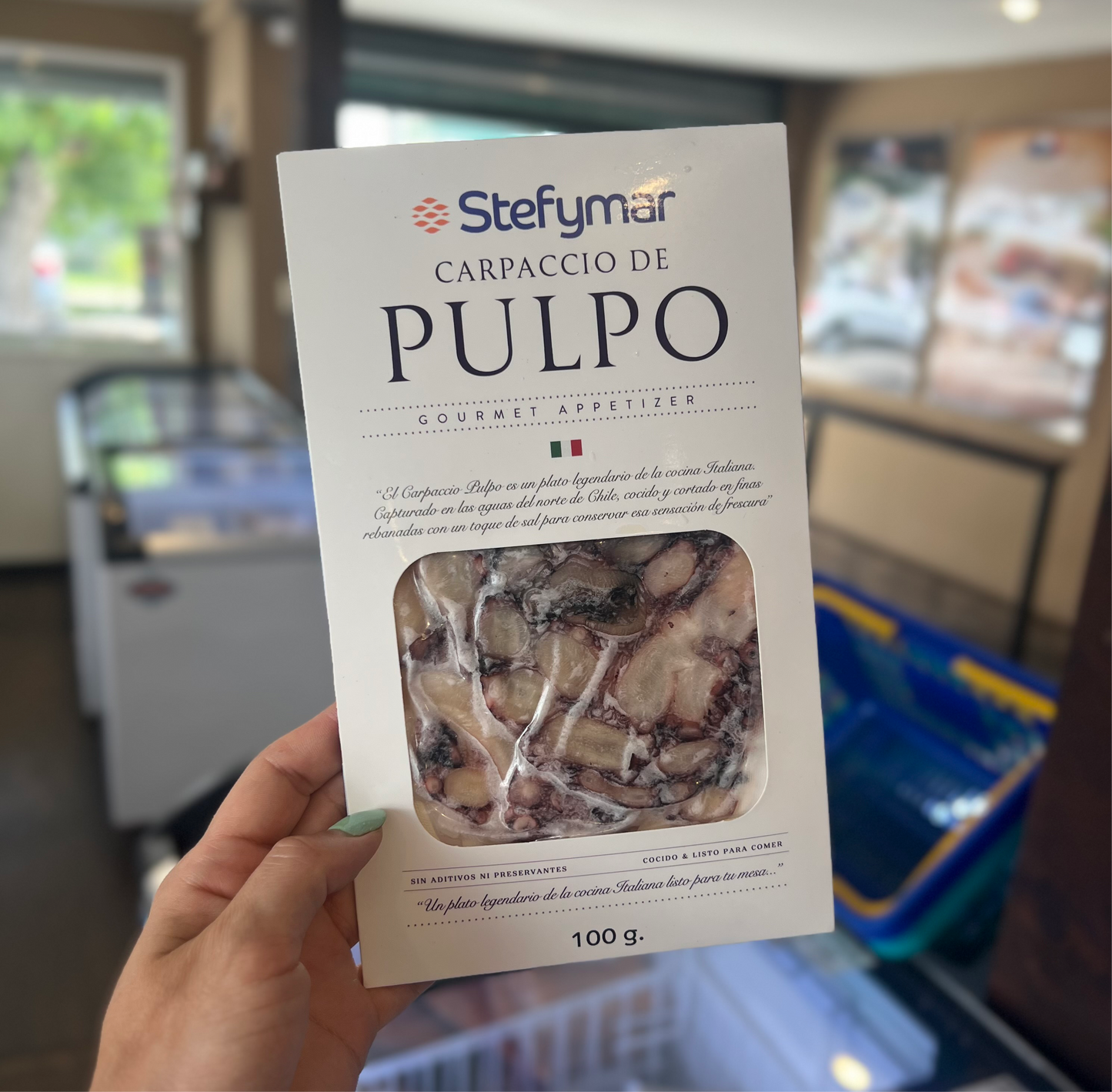 Carpaccio de Pulpo Stefymar