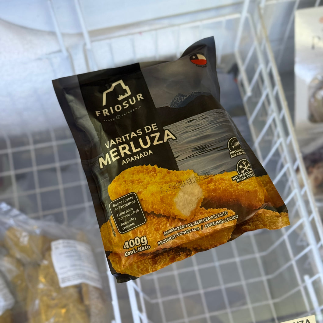 Varitas de Merluza Apanadas