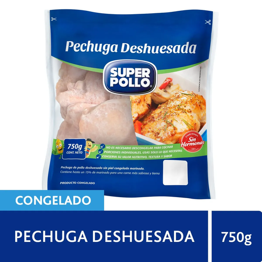 Pechuga deshuesada 750gr