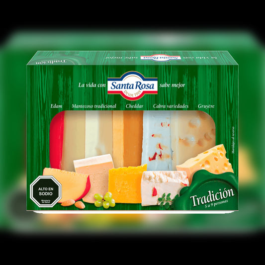 Tabla Quesos Tradición 470gr ~ Santa Rosa