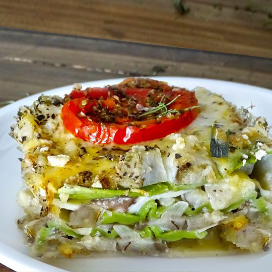 Lasaña Alcachofa Familiar 6 personas · Felipe Didier