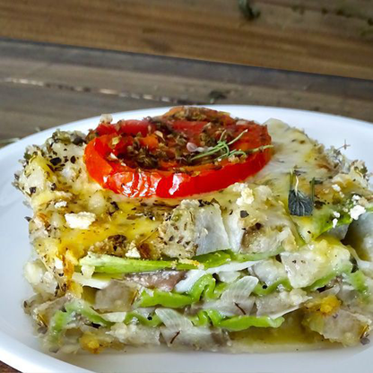 Lasaña Alcachofa Familiar 6 personas · Felipe Didier