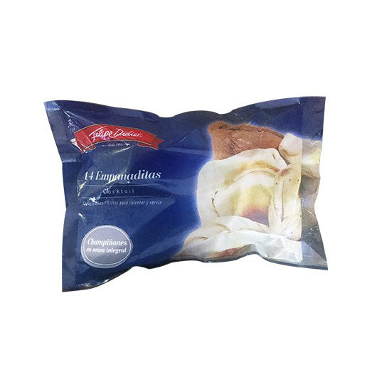 Empanaditas de champiñón en masa integral 14u · Felipe Didier