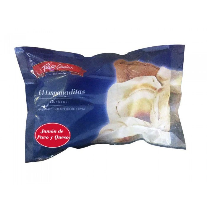Empanaditas de Jamón de Pavo Queso 14u · Felipe Didier