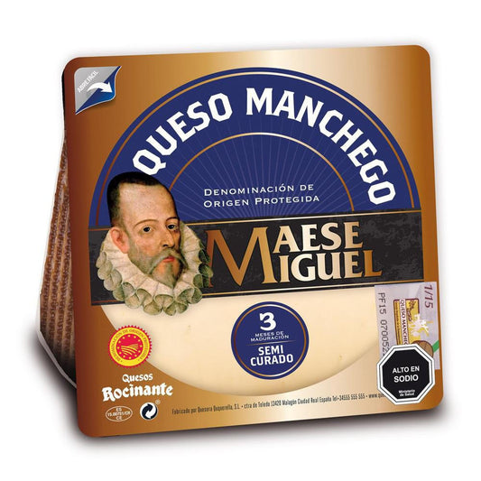 Manchego Semicurado 200gr · Maese Miguel