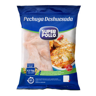 Pechuga Pollo Deshuesada 4,5kg (Exportación)